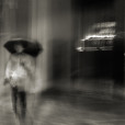 Man with Umbrella